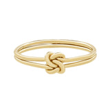 Double Knot Ring - 5 - Rings - Ofina