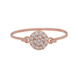 Round Multi-CZ Ring - Rosegold / 5 - Rings - Ofina