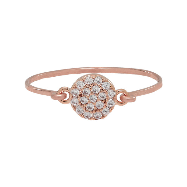 Round Multi-CZ Ring - Rosegold / 5 - Rings - Ofina