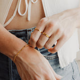 Bold Smooth Band Ring - - Rings - Ofina
