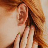 Thin Bar Studs - - Earrings - Ofina