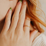 SALE - Flat Braided Ring - - Rings - Ofina