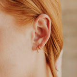 Thin Ear Huggies - - Earrings - Ofina