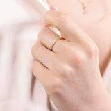 Diamonds Pave Cuff Ring - - Rings - Ofina