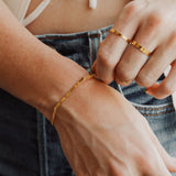 Rolo Bar Bracelet - - Bracelets - Ofina