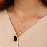 Tiny CZ Diamond Necklace - - Necklaces - Ofina