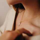 SALE - Marquise Crystal Prong Necklace - - Necklaces - Ofina