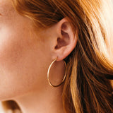 Tube Hoops - - Earrings - Ofina