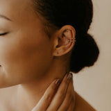 Double Line Middle Ear Cuff - - Earrings - Ofina