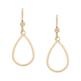 Teardrop Outline Earrings - - Earrings - Ofina