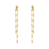 Detachable Round Multi Bar Sphere Studs - Gold / Small - Earrings - Ofina