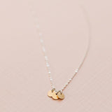 Tiny Triple Disc Choker Necklace - - Necklaces - Ofina