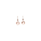 SALE - Brushed Disc Earrings - Rosegold / Small - Earrings - Ofina