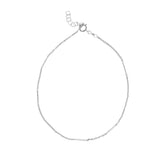 10mm Bar / Link Bracelet - Silver / 6" - Bracelets - Ofina