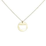 SALE - State Outline Necklace - Necklaces -  -  - Azil Boutique