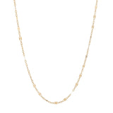 Geometric Cable Chain Necklace - Gold / 13'' - Necklaces - Ofina