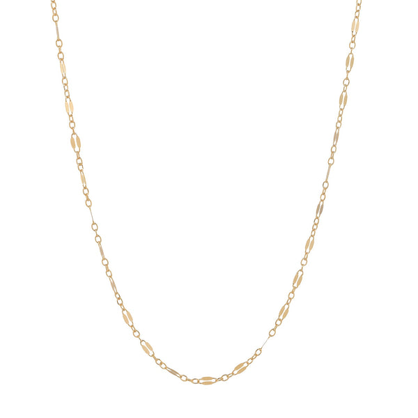 Geometric Cable Chain Necklace - Gold / 13'' - Necklaces - Ofina