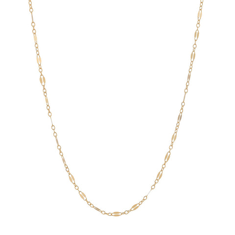 Geometric Cable Chain Necklace - Gold / 13'' - Necklaces - Ofina