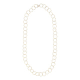 Multi-Interlocking Diamond Cut Necklace - Gold - Necklaces - Ofina
