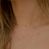 Geometric Cable Chain Necklace - - Necklaces - Ofina
