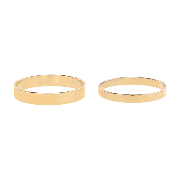 Thick Smooth Band Ring - - Rings - Ofina