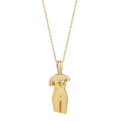 Feminist Body Necklace - - Necklaces - Ofina