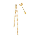 Detachable Round Multi Bar Sphere Studs - - Earrings - Ofina