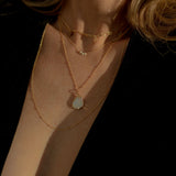 SALE - Triple Stardust Ball Necklace - - Necklaces - Ofina