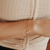 Halo Duo Pearl Bracelet - - Bracelets - Ofina