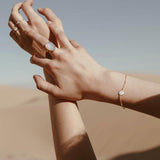 Round Opal Bracelet - - Bracelets - Ofina