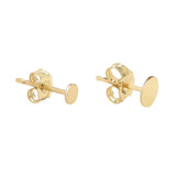 Solid Circle Studs - - Earrings - Ofina