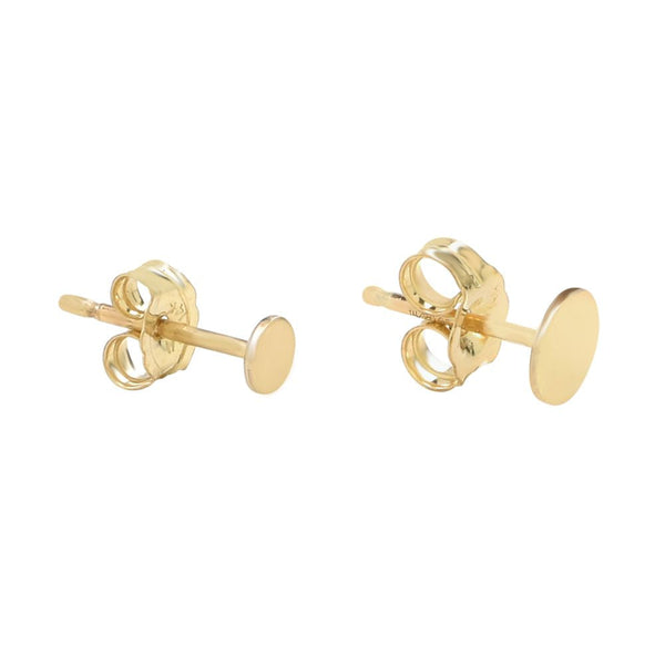 Solid Circle Studs - - Earrings - Ofina