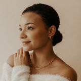 Curved Chunky Studs - - Earrings - Ofina