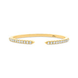 Diamonds Open Ring - - Rings - Ofina