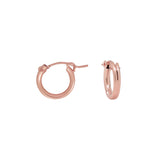 Tube Hoops - Rose Gold / X-Small - Earrings - Ofina