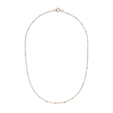 2-Tone Ball Chain Long Necklace -  - Necklaces - Ofina