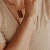 Thick Rope Chain Bracelet -  - Bracelets - Ofina