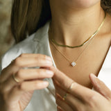 Herringbone Necklace -  - Necklaces - Ofina
