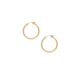 Tube Hoops - Gold / Small - Earrings - Ofina