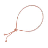 CZ Tennis Bracelet - Rosegold - Bracelets - Ofina