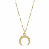 SALE - Horn Necklace - Gold / Small - Necklaces - Ofina