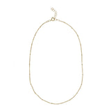 Ball Chain Choker - Gold / 13" - Necklaces - Ofina