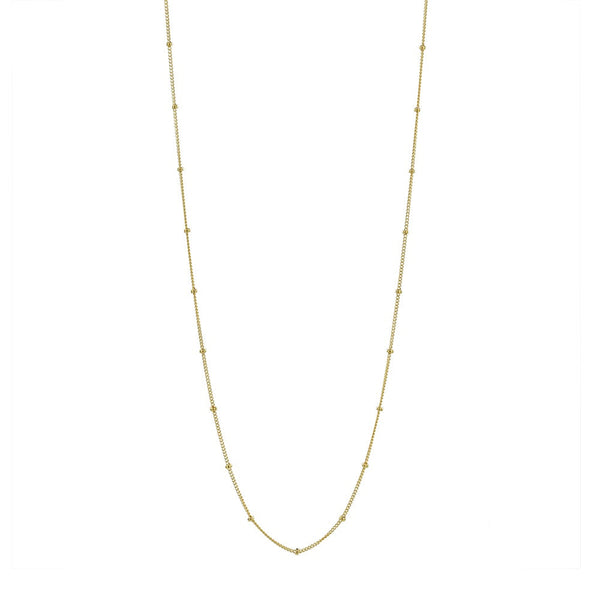 Ball Chain Necklace - Gold / 24" - Necklaces - Ofina