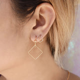 Kite Wire Wrapped Studs -  - Earrings - Ofina