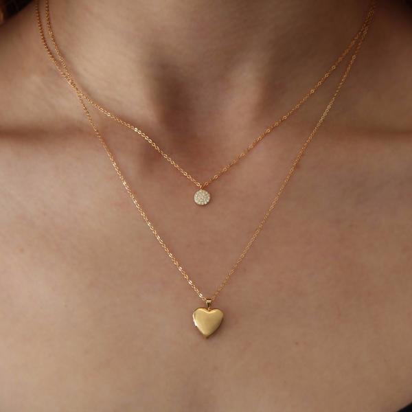 Heart Locket -  - Necklaces - Ofina