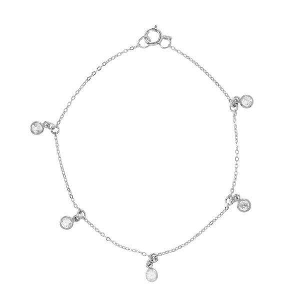 Multi-CZ Bracelet - Silver - Bracelets - Ofina
