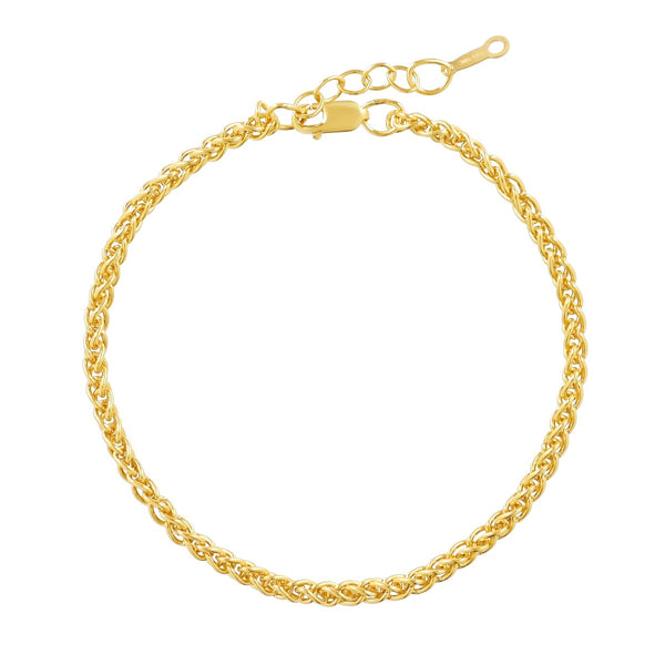 Wheat Chain Bracelet - Small - Bracelets - Ofina