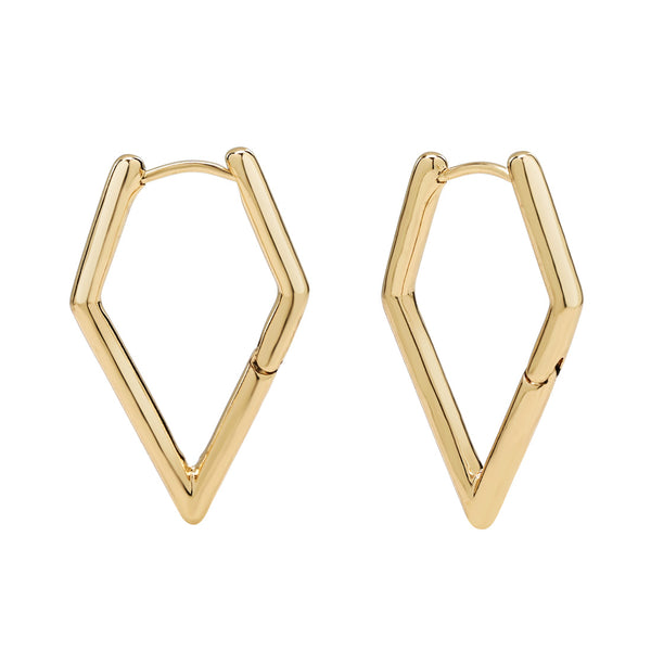 Diamond Hoops -  - Earrings - Ofina