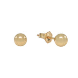Sphere Studs - Gold / 5mm - Earrings - Ofina