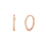 Thin Ear Huggies - Rose Gold / 11mm - Earrings - Ofina